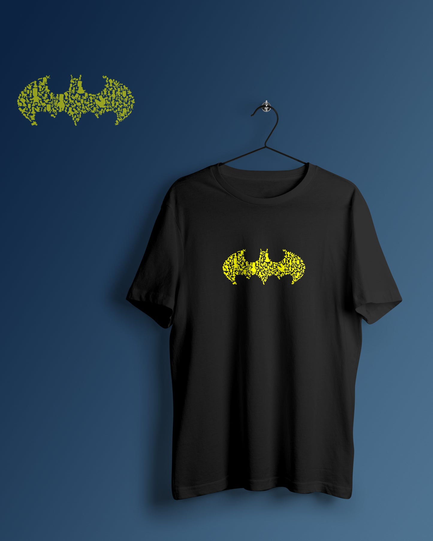Batman Graphic Printed Unisex Oversized T-shirt D088