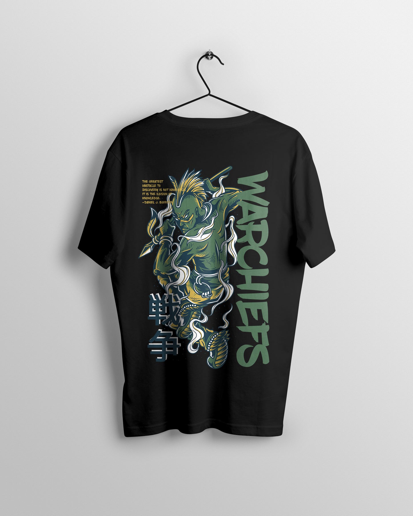 Warchiefs Graphic Printed Unisex Oversized T-shirt D069